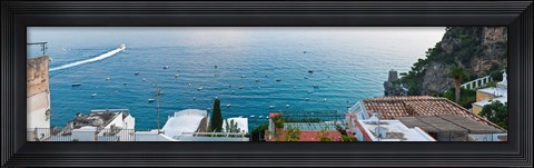 Framed Positano, Amalfi Coast, Italy Print