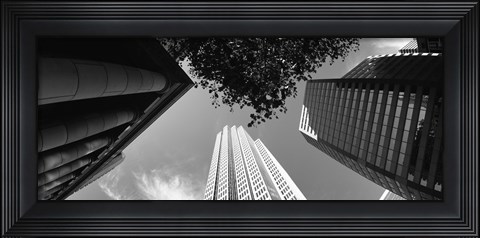 Framed Low angle view of skyscrapers, San Francisco, California, USA Print