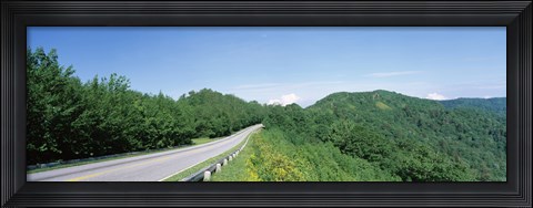 Framed Newfound Gap road, Great Smoky Mountains National Park, Tennessee Print