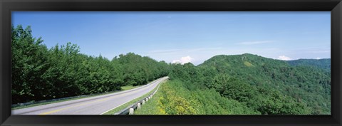 Framed Newfound Gap road, Great Smoky Mountains National Park, Tennessee Print