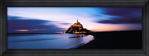 Framed Mont Saint Michel France Print
