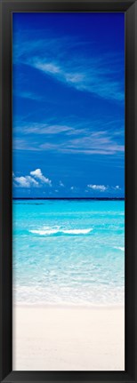 Framed Hateno Beach Okinawa Kume Isl Japan Print