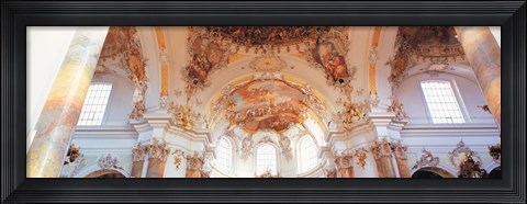 Framed Interior Ottobeuren Cathederal Germany Print