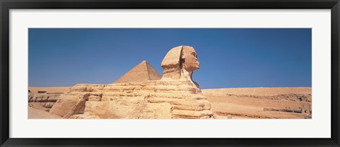 Framed Sphinx Giza Egypt Print