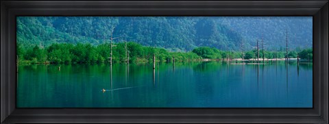 Framed Kamikouchi Taisho-Ike Nagano Japan Print