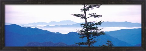 Framed Mountain range, Norikura Gifu Japan Print