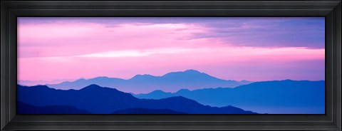 Framed Sunset, Norikura Gifu Japan Print