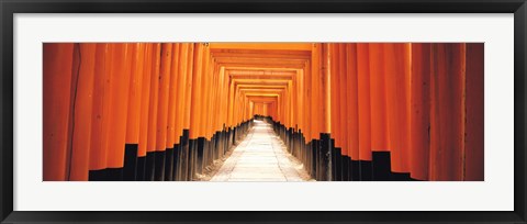 Framed Fushima-Inari Kyoto Japan Print