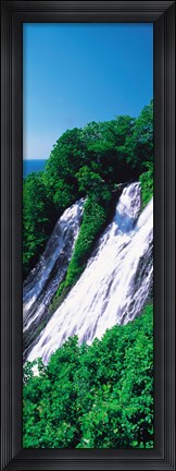 Framed Shiretoko-Hantou Oshinkoshin-no-Taki Hokkaido Japan Print
