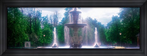 Framed Retiro Park Madrid Spain Print