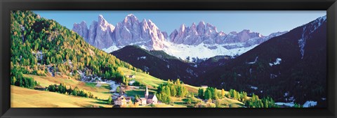 Framed Dolomite Italy Print