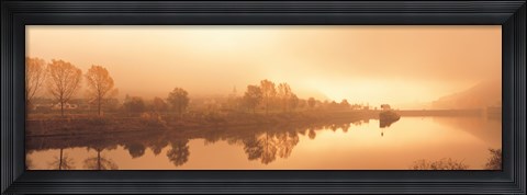Framed Mosel River Germany Print