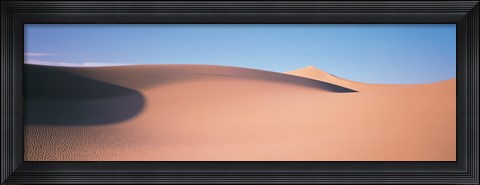 Framed Sand Dunes Death Valley NV USA Print