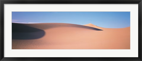 Framed Sand Dunes Death Valley NV USA Print