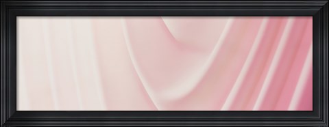 Framed Pink Satin Print