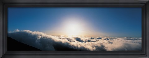 Framed Norikura at sunrise Gifu Japan Print