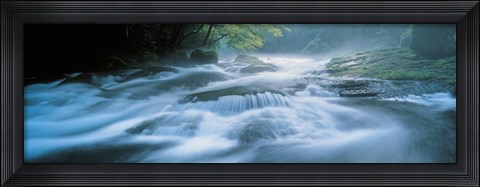 Framed Kikuchi Ravine Kikuchi Kumamoto Japan Print