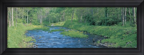 Framed Nagase River Bandai Kogen Fukushima Japan Print