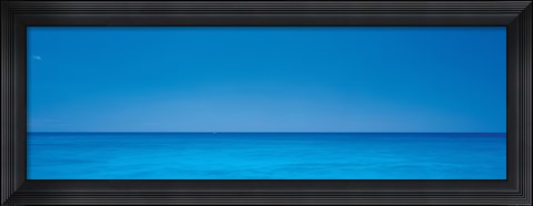 Framed Ocean view, Waikiki Oahu HI Print