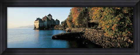 Framed Chillon Castle Switzerland Print