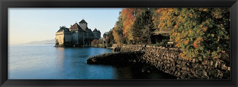 Framed Chillon Castle Switzerland Print