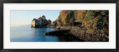 Framed Chillon Castle Switzerland Print