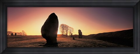 Framed Avebury Wiltshire England Print