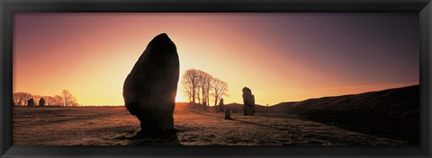 Framed Avebury Wiltshire England Print