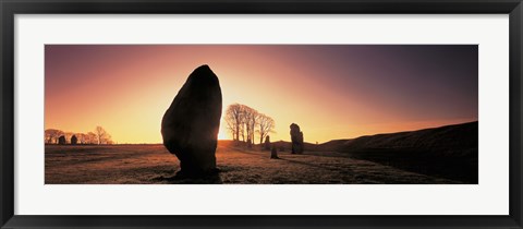 Framed Avebury Wiltshire England Print