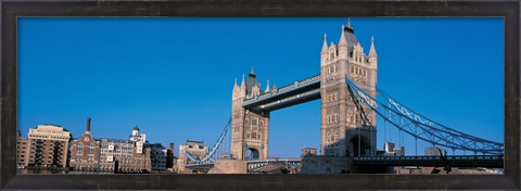 Framed Tower Bridge London England (Daytime) Print