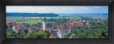 Framed Schillingsfurst Germany Print