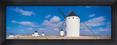 Framed Campo de Criptana La Mancha Spain Print