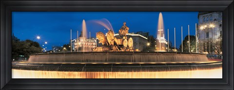 Framed Madrid Spain Print