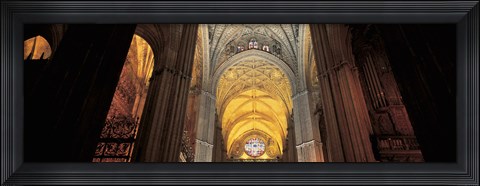 Framed Cathedral Seville Andalucia Spain Print