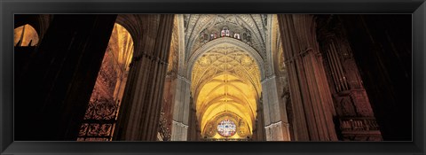 Framed Cathedral Seville Andalucia Spain Print