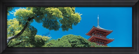 Framed Kiyomizu Temple Kyoto Japan Print