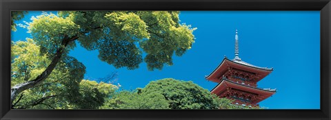 Framed Kiyomizu Temple Kyoto Japan Print