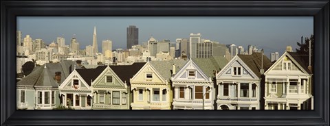 Framed Buildings in a city, San Francisco, San Francisco County, California, USA Print