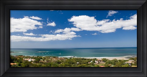 Framed Clouds over the sea, Tamarindo Beach, Guanacaste, Costa Rica Print