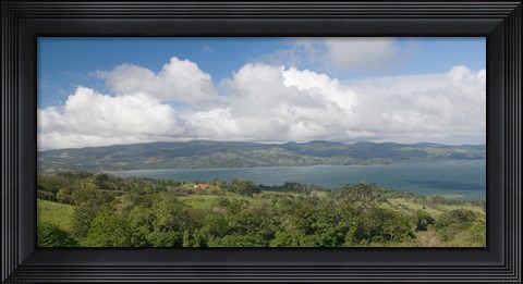 Framed Clouds over a lake, Arenal Lake, Guanacaste, Costa Rica Print