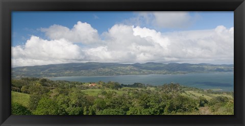 Framed Clouds over a lake, Arenal Lake, Guanacaste, Costa Rica Print