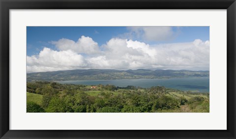 Framed Clouds over a lake, Arenal Lake, Guanacaste, Costa Rica Print