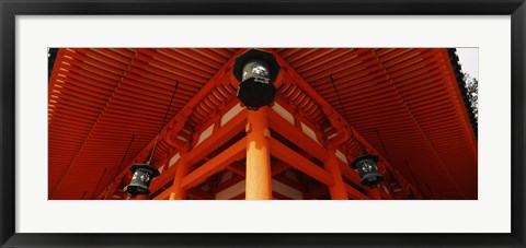 Framed Heian Jingu Shrine, Kyoto, Kyoto Prefecture, Kinki Region, Honshu, Japan Print