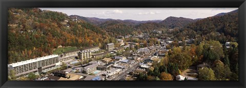 Framed Gatlinburg, Sevier County, Tennessee Print