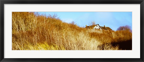 Framed Historic home on a landscape, Whidbey Island, Island County, Washington State, USA Print