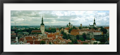 Framed Old Town, Tallinn, Estonia Print