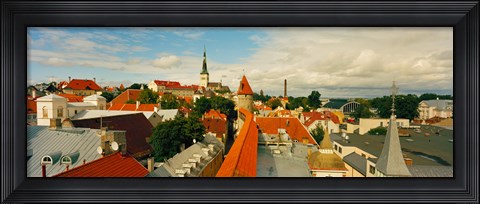 Framed Buildings in a town, Tallinn, Estonia Print