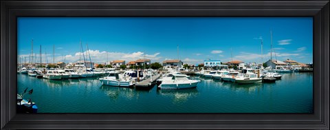 Framed Saintes-Maries-De-La-Mer, Bouches-Du-Rhone, Provence-Alpes-Cote d&#39;Azur, France Print