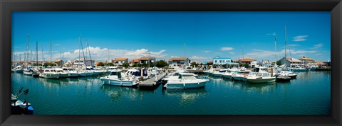 Framed Saintes-Maries-De-La-Mer, Bouches-Du-Rhone, Provence-Alpes-Cote d&#39;Azur, France Print