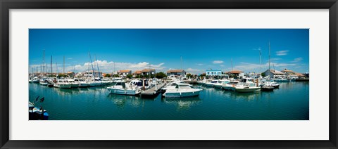 Framed Saintes-Maries-De-La-Mer, Bouches-Du-Rhone, Provence-Alpes-Cote d&#39;Azur, France Print